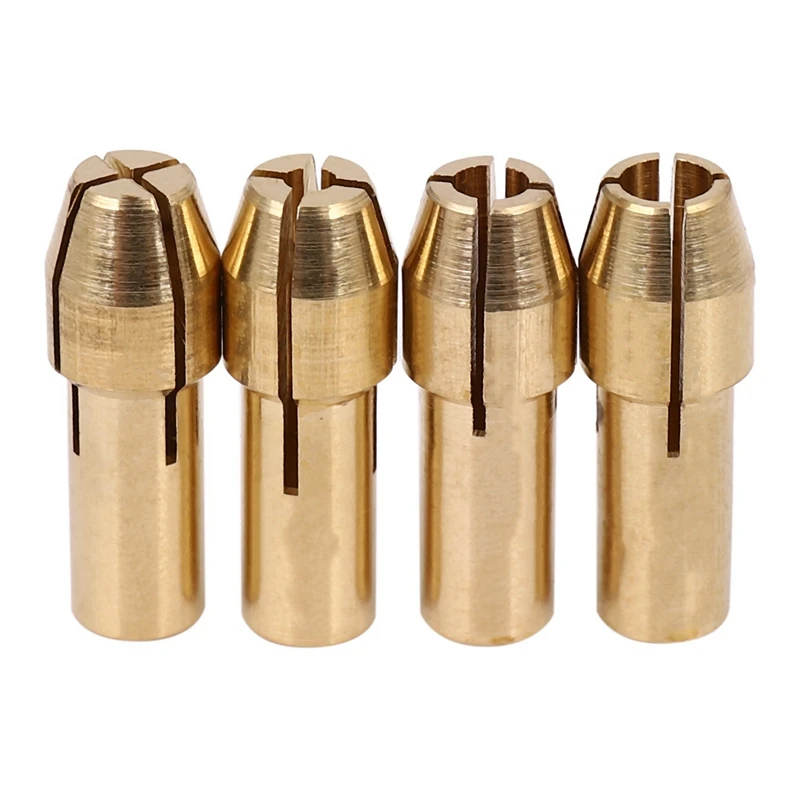 

AT14 8Pcs Rotary Multi Tool Collet Nut Kit Set For 0.8/ 1.6/ 2.35/ 3.2Mm