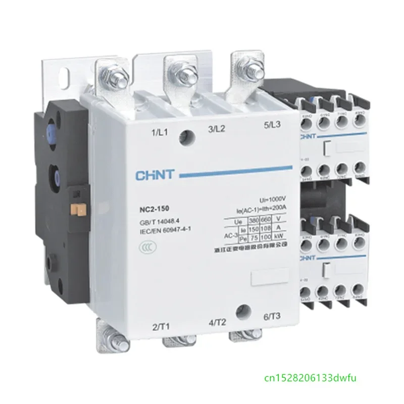 CHINT NC2-115 150 185 225 265 330 400 500 630A Контактор переменного тока 220 В 380 115 А 800