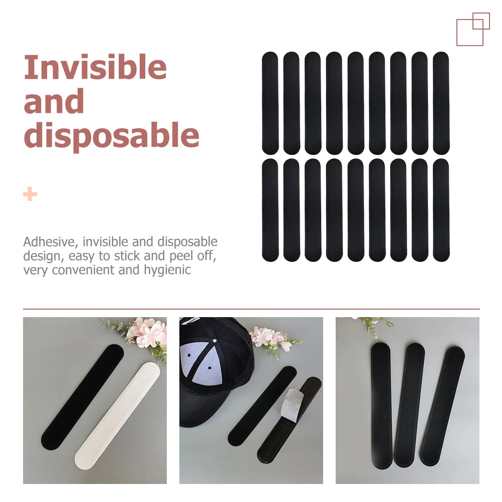 40 шт. подушечка для шляпы женские жесткие наклейки без подкладки нетканая ткань