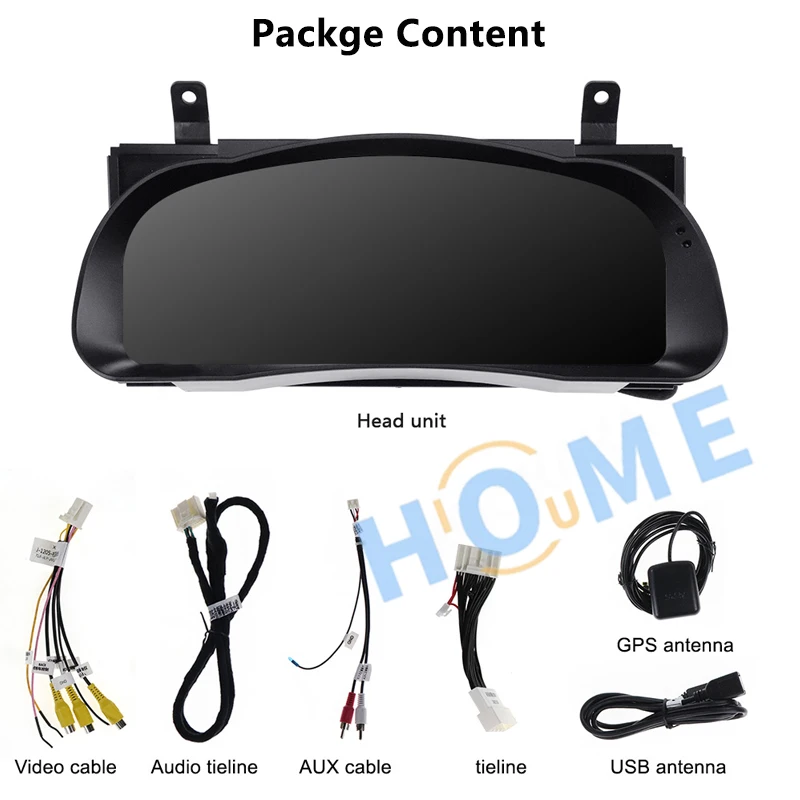 Цифровой приборной панели виртуальный прибор кластер кабины ЖК-спидометр для