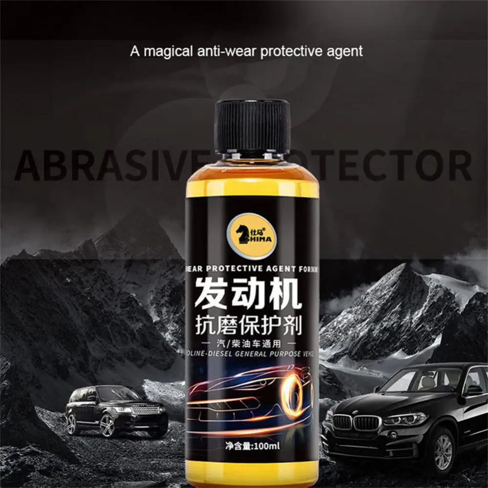 

Lubricant Remove Sludge Fuel Efficient Engine Internal Cleaning Agent Powerful Cleaning 100ml Protective Agent Car Accessories