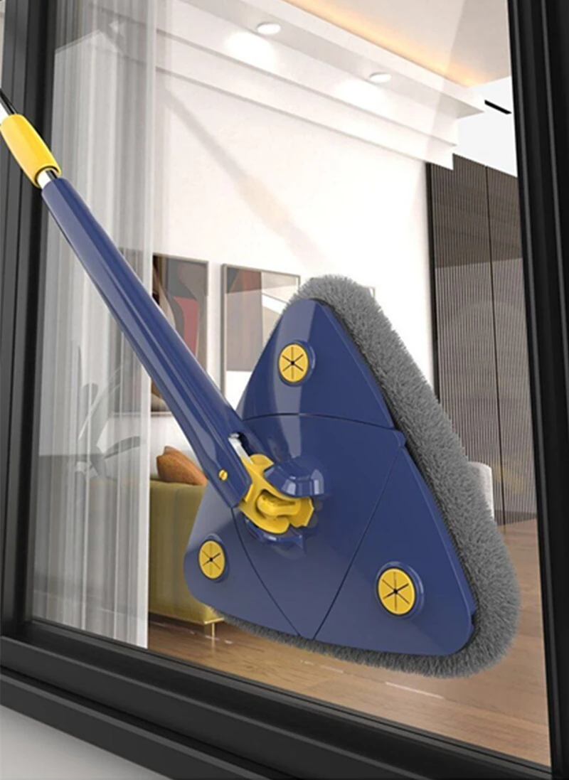 

Треугольная Швабра из микрофибры для мытья пола и окон, 2023