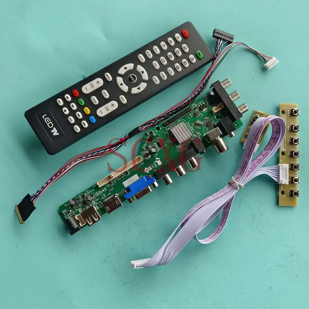 

Плата управления ЖК-драйвером, совместимая с USB-портами, 40 Pin