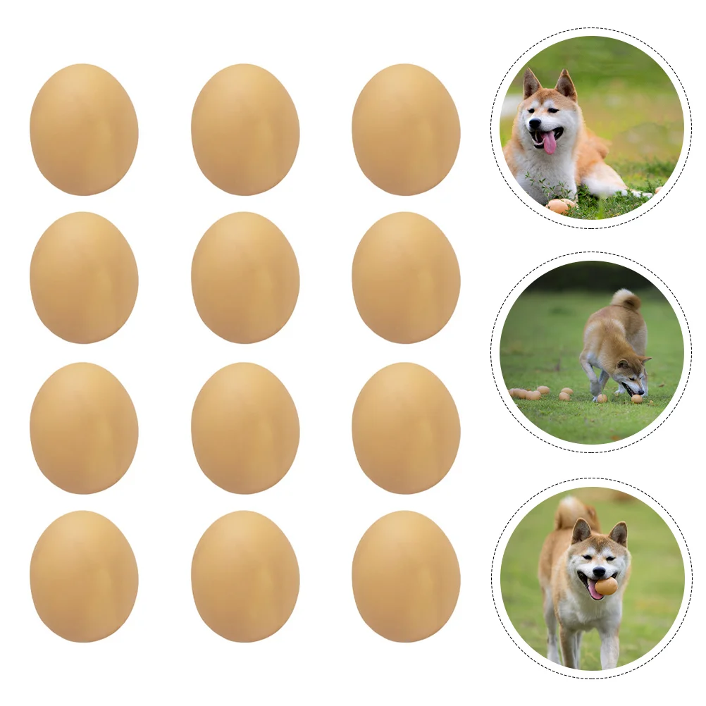 

Toy Dog Toys Puppy Egg Chew Interactive Cat Fetch Small Squeakysqueaker Chewy Resistant Cleaning Pet Eating Portable Wear