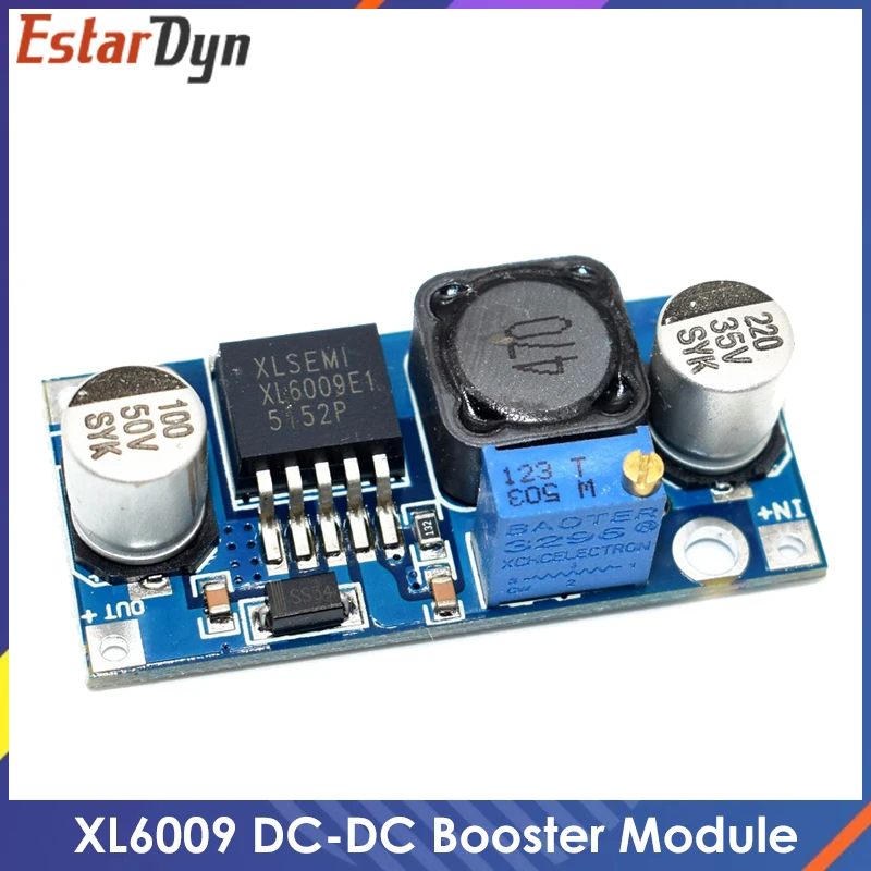 

XL6009 DC-DC Booster module Power Supply module output is adjustable Super LM2577 step-up Module
