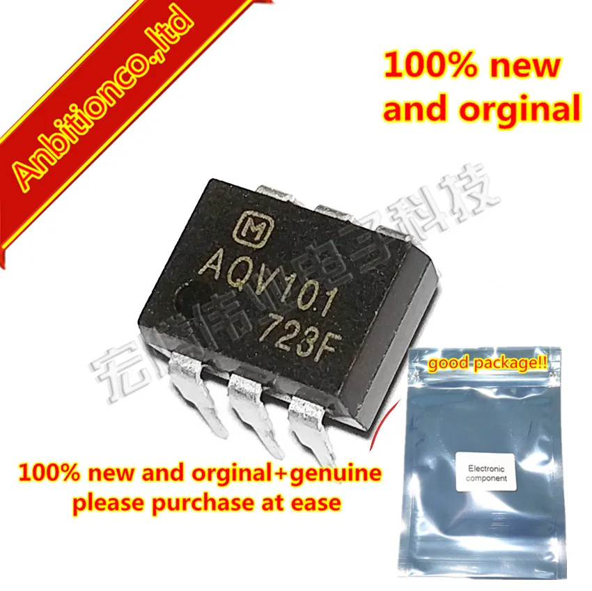 

10 шт. 100% новый и оригинальный AQV101 DIP-6 SOP6 AQV101AX в наличии