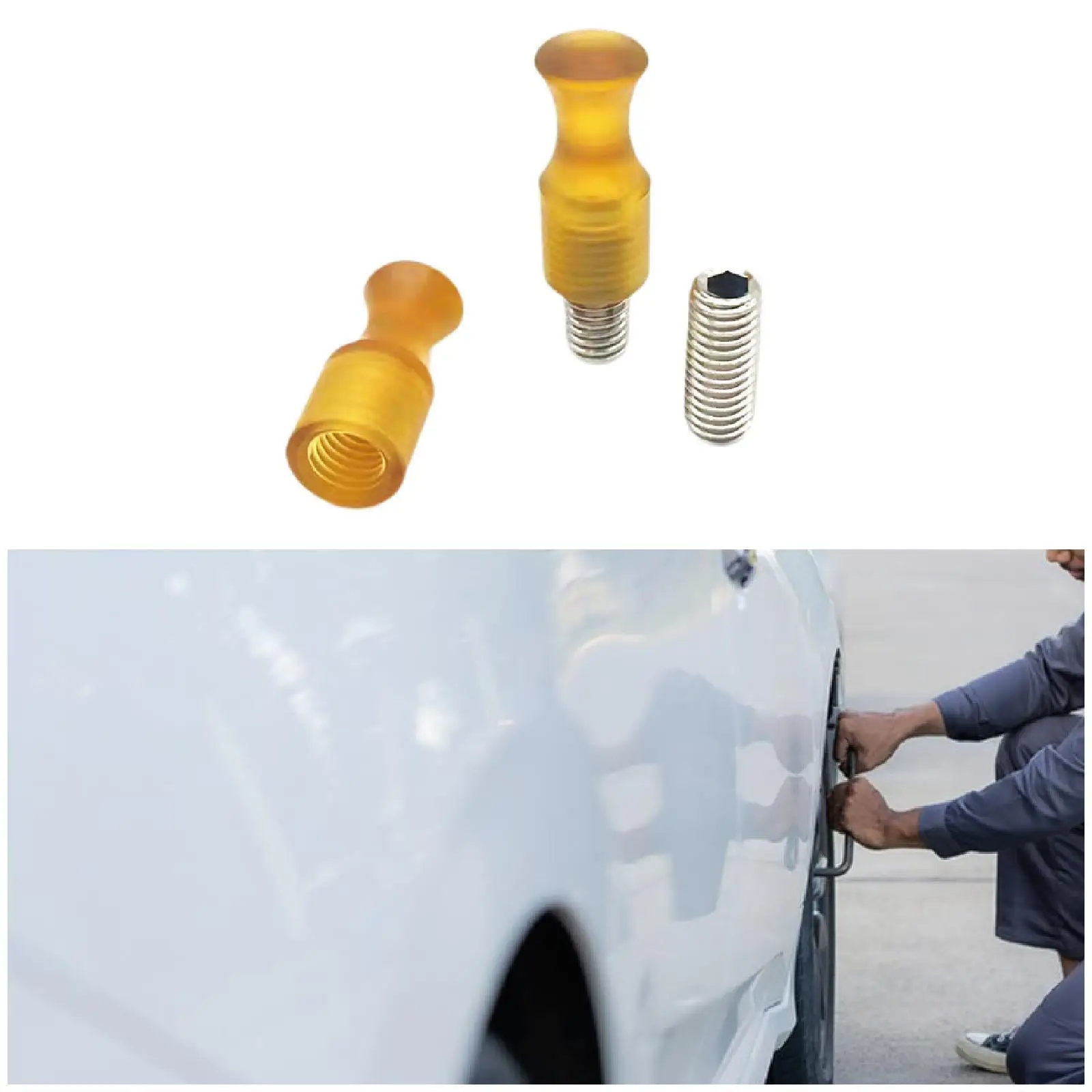 2 шт. профессиональные наконечники для удаления вмятин без покраски