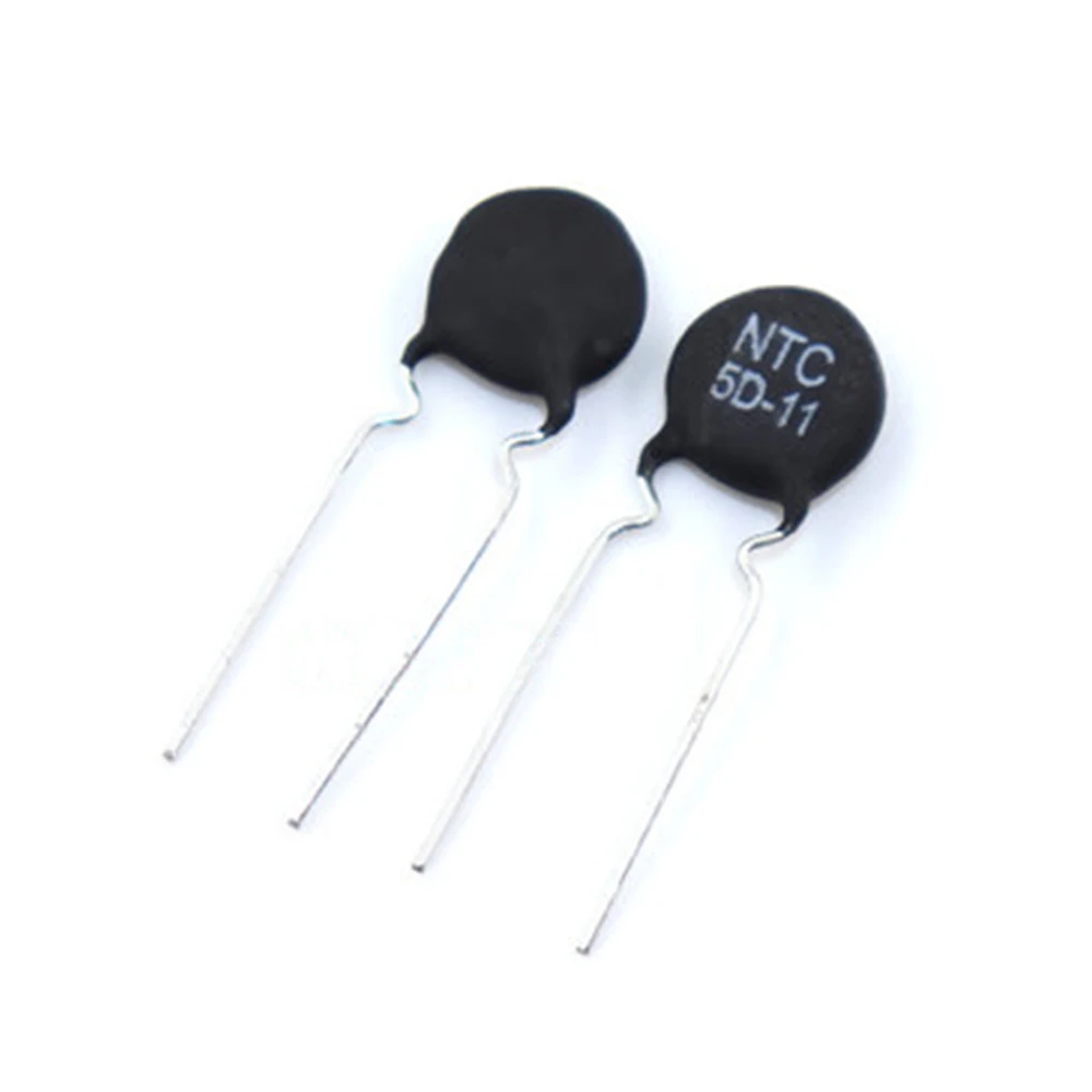 

5 Pcs Thermistor Resistor NTC 5D-11 Thermal Resistor