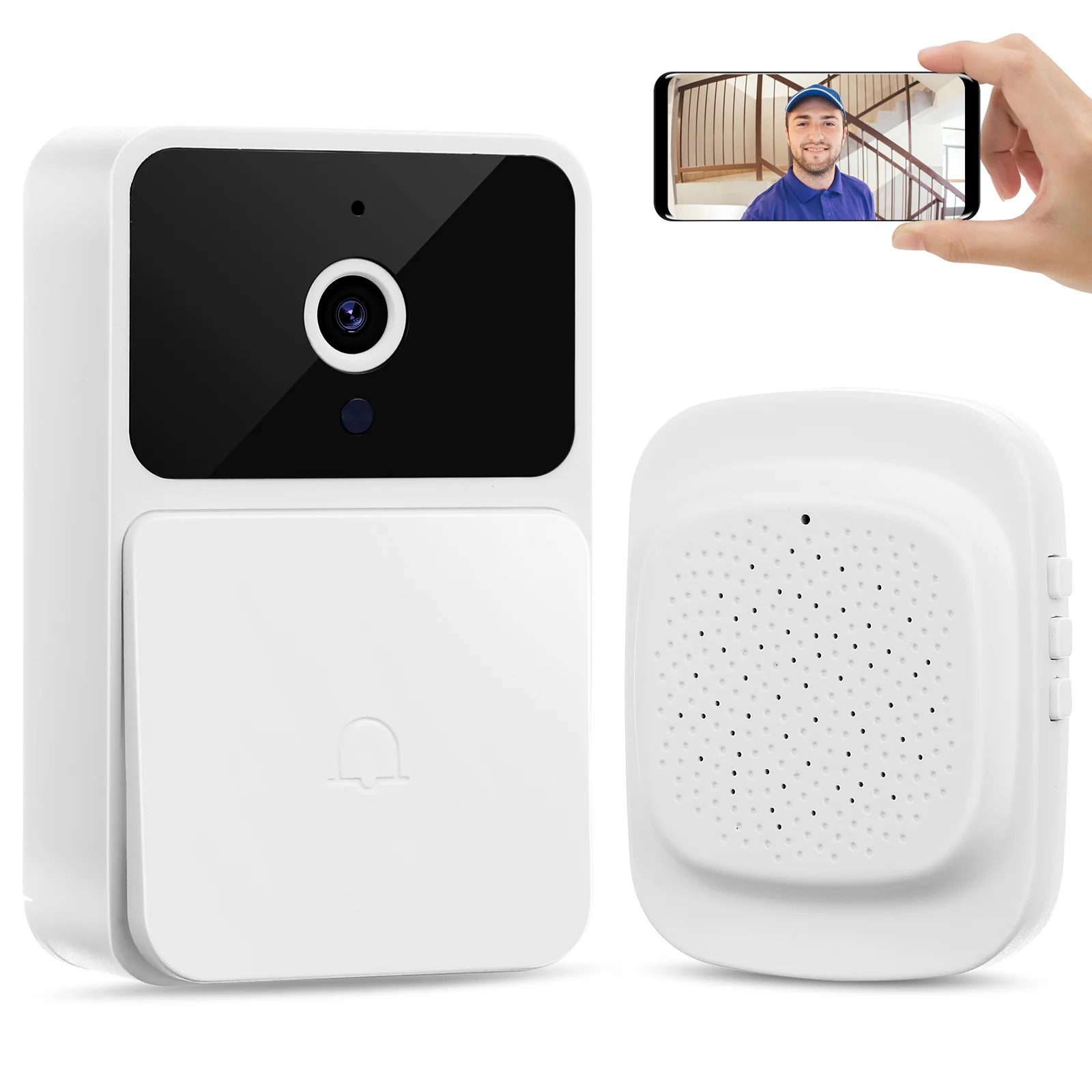 

Doorbell Camera Mount Wireless Cameras Home Security Video Outdoor Apartment Wifi