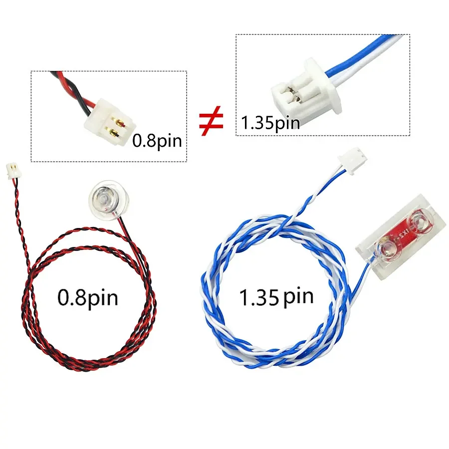 Leduo MOC светодиодный блок 1x1 мигающий