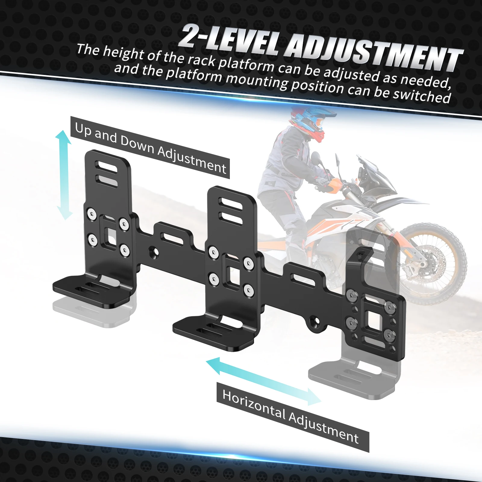 Багажная стойка для мотоцикла KTM 790 890 Adventure 2019-2024 комплект кронштейнов переноски