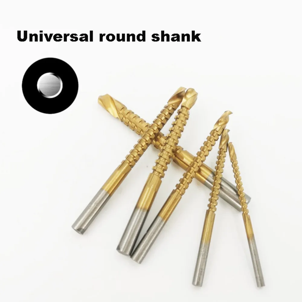 

Drill Bit Set 6pcs/bag High Speed Stee Woodworking Tools Wood Punching Slotting Sets Of Hand Tools Multi Function Metal Drills