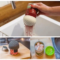 multi use micro kitchen colander can silicone drainer lid fast fuss free cooking tinned kitchen gadget portable