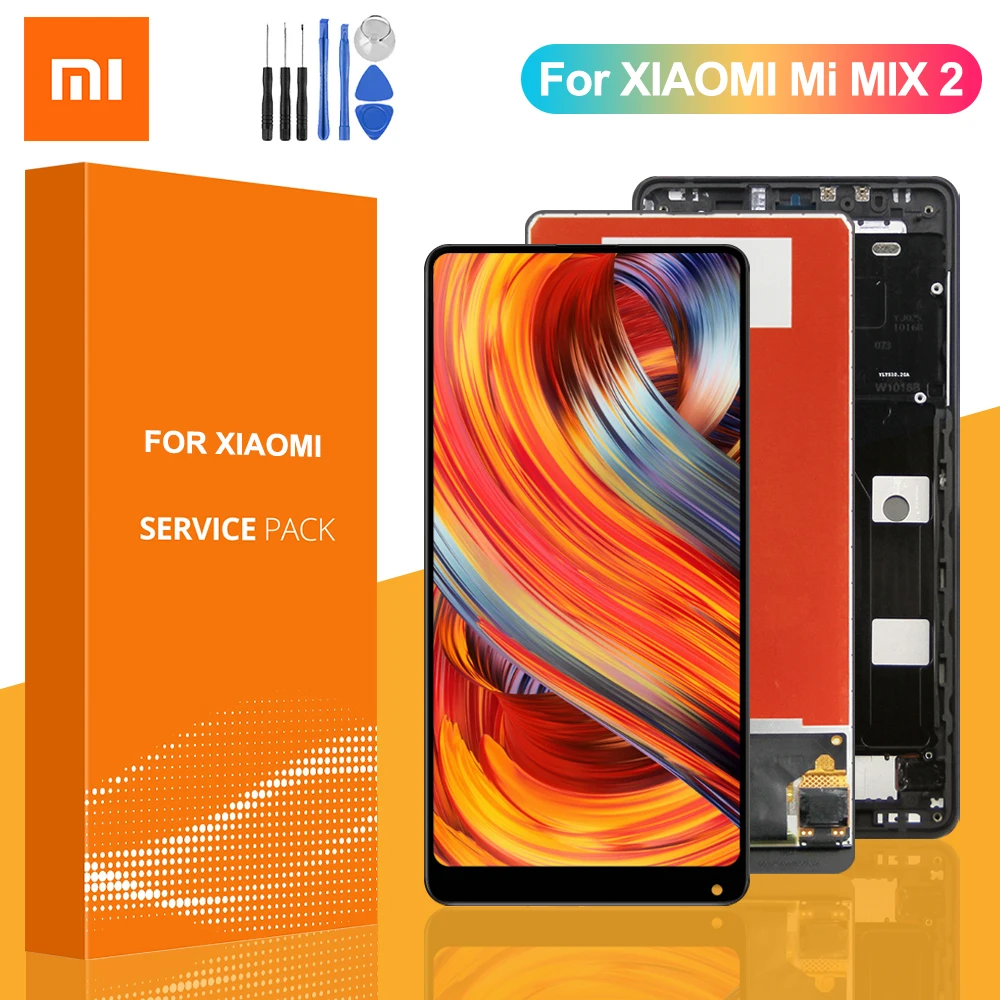 

Original 5.99" Display For Xiaomi Mi Mix 2 LCD Touch Screen Digitizer Assembly Replacement For XIAOMI MIX2 Display Screen Parts