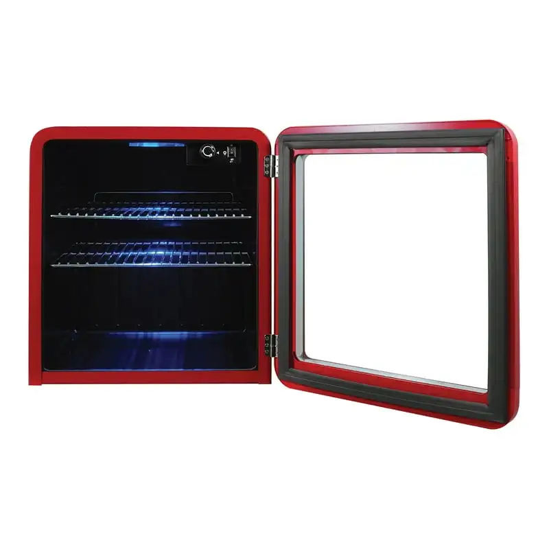 

1.7-Cu. Ft. Retro Beverage Cooler (Red)