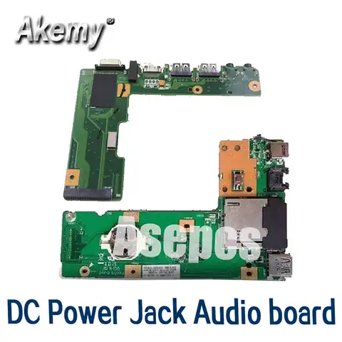 Asepcs original For Asus K52 K52J K52JR K52JC K52DR X52F K52F X52J DC Power Jack аудио Плата 60-NXMDC1000 100% протестированная Быстрая доставка