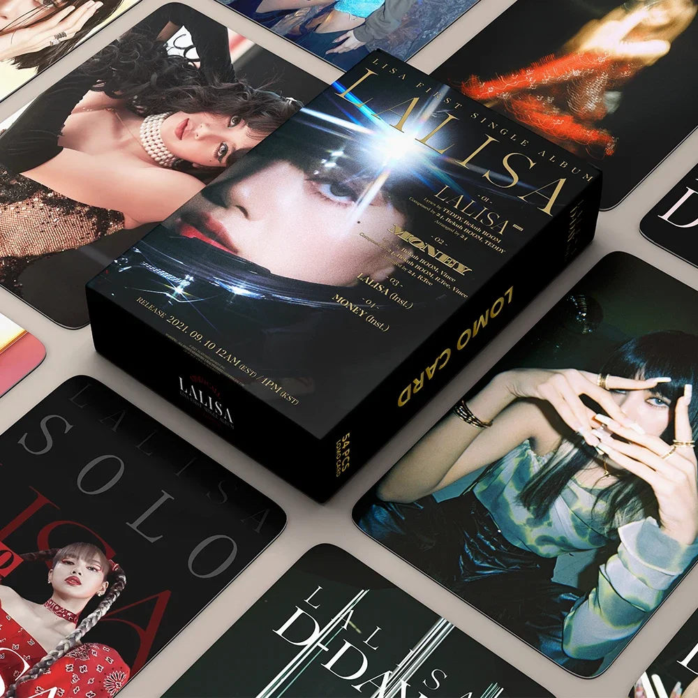 54 шт./компл. Kpop фотокарточки для девушек два раза новый альбом соло ЛОМО карточки