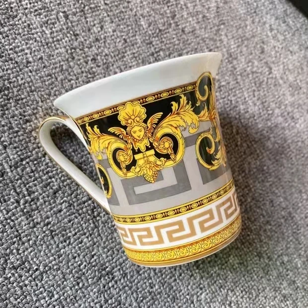 

Ceramic Mug Classic Cup European Tea Cup Bone China Milk Cup Coffee Cup