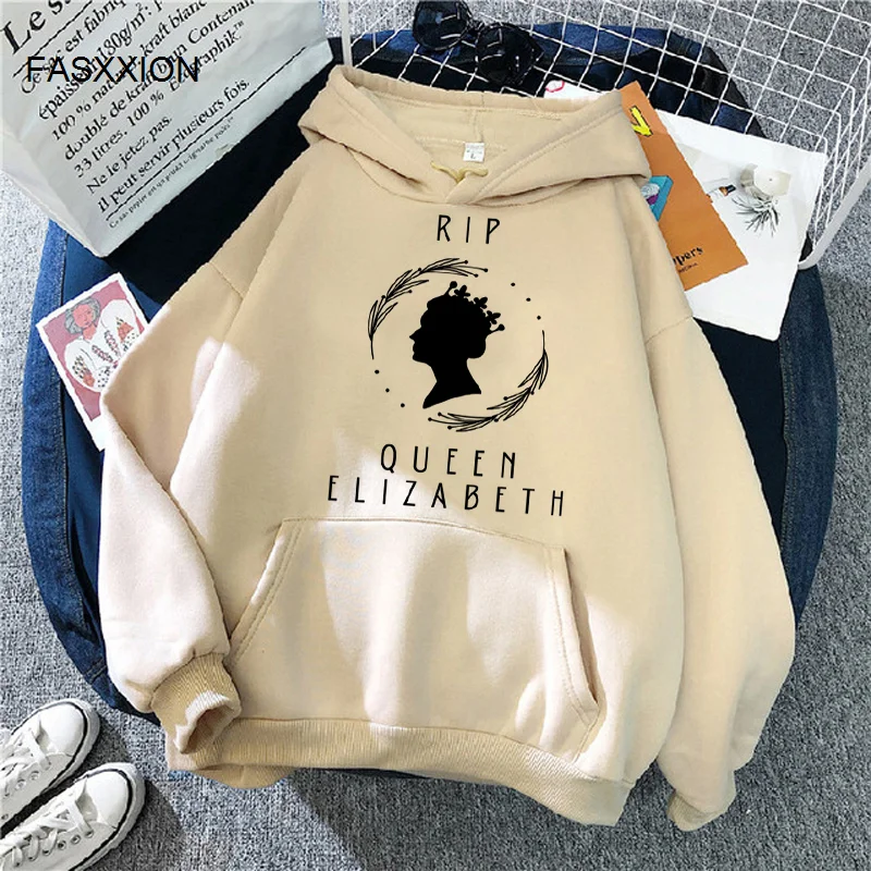 

queen elizabeth hoodies male manga printed Korea graphic male hoddies pullover hip hop
