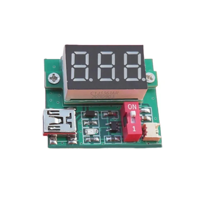 

1PCS Micro Lipo Lithium Battery Charger JST 1.25 Socket Port Charging Module Board with Screen for RC Model Airplane Spare Parts