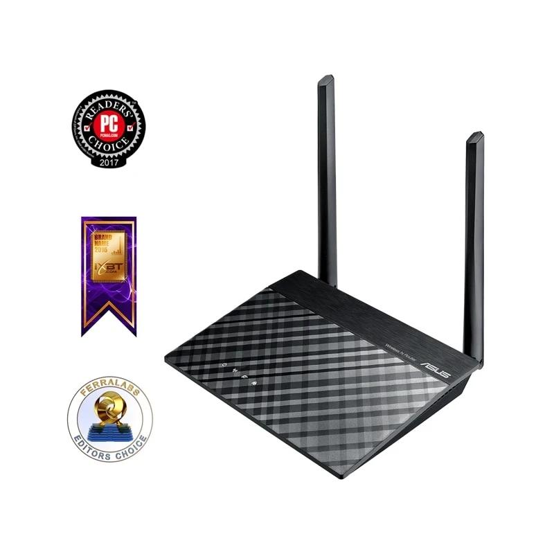 Беспроводной роутер ASUS RT-N12 черный | Компьютеры и офис
