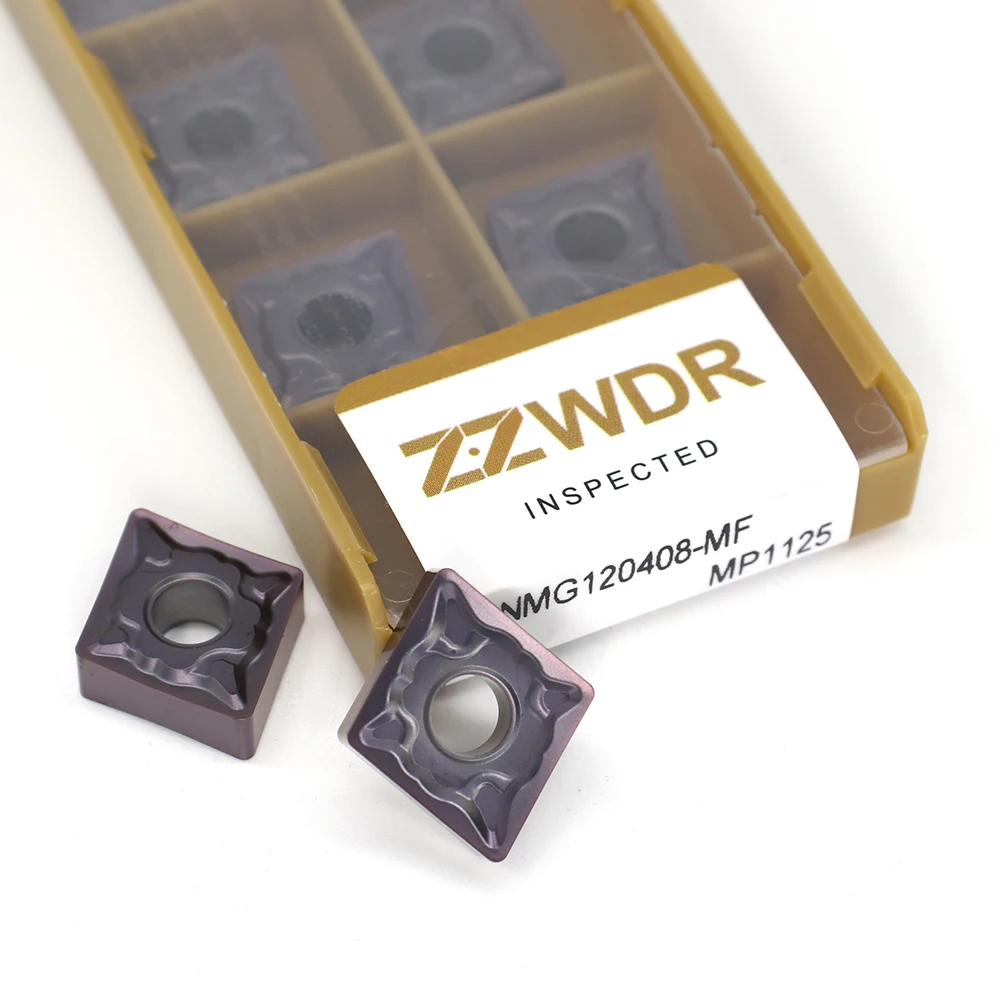 

CNMG120408 MF MP1125 10pcs Carbide Blade CNC Machine Insert Aluminum Milling Cutter Turning Tool For Stainless Steel