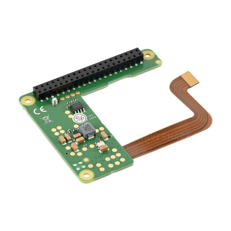 Официальный Raspberry Pi 5 M.2 HAT+ Compact, HAT для NVMe 2230 SSD, совместимый с корпусом (art.: 3920dba28609e) - 3920dba28609e