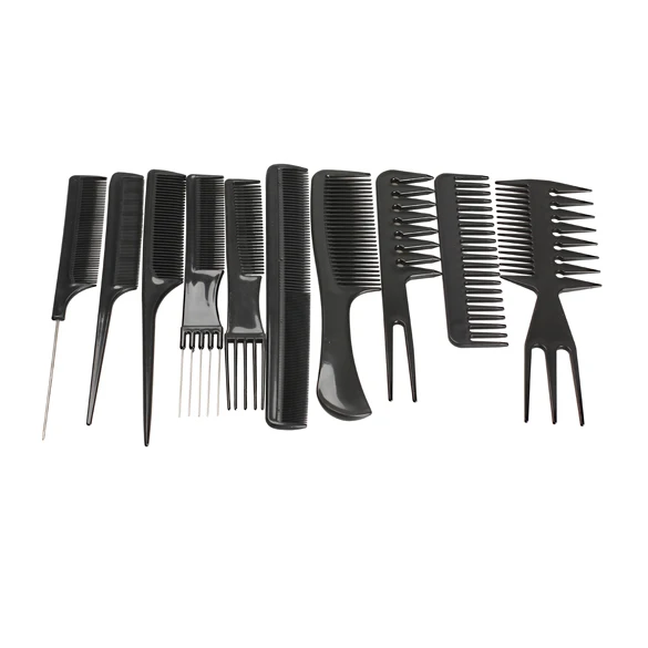 

10 Pcs Hair Care Comb Set Anti Static Combs Professional Styling Hairbrushes Set for Hairdresser Hairdressing Tools