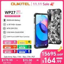 [World Premiere] Oukitel WP27 Rugged Smartphone 12GB+256GB 6.78“FHD+ 8500 mAh Android 13 Mobile Phone 64MP MTK G99 Cell Phone