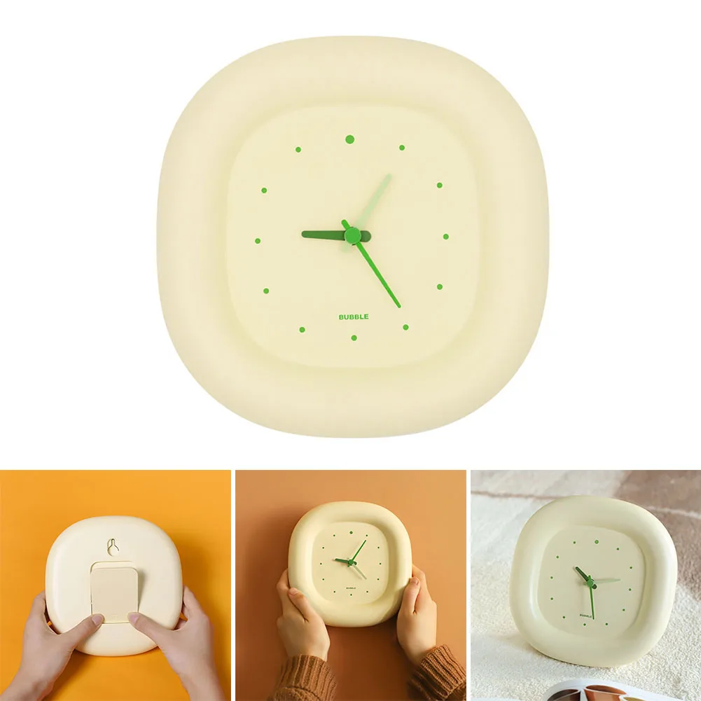 

Creative Bubble Clock Wall Simple New Living Room Bedroom Silent For Home Decoration Quartz Needle Self Adhesive Hanging Watch