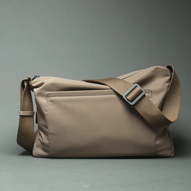 Модная мерсеризационная сумка-мессенджер цвет хаки Повседневная Холщовая Сумка