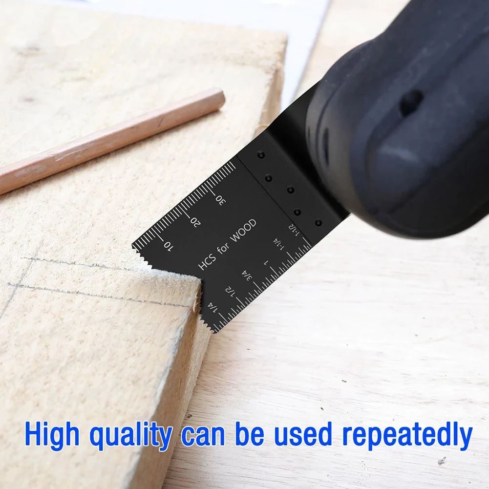 

50pcs Carbon Steel Cutter Oscillating Multi Tool DIY Universal Saw Blades 34mm For Cutting Wood Plastic Soft Metal