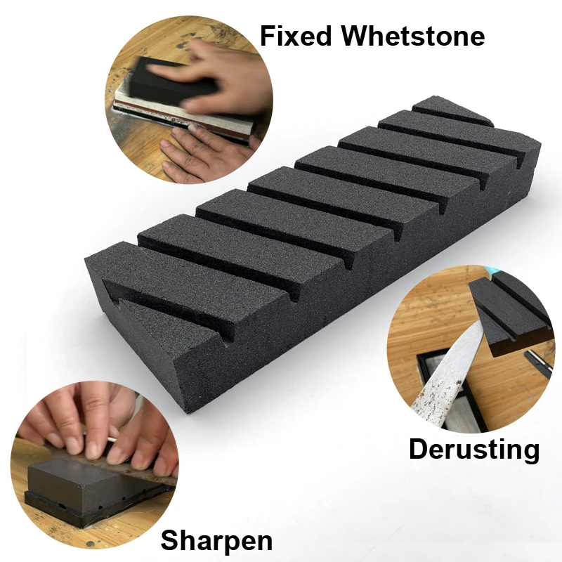 Sharpening Stone Knife Sharpener Grit 240-8000|# Correction Whetstone Angle guide Sharpeners stone Grinding Bamboo base | Дом и сад