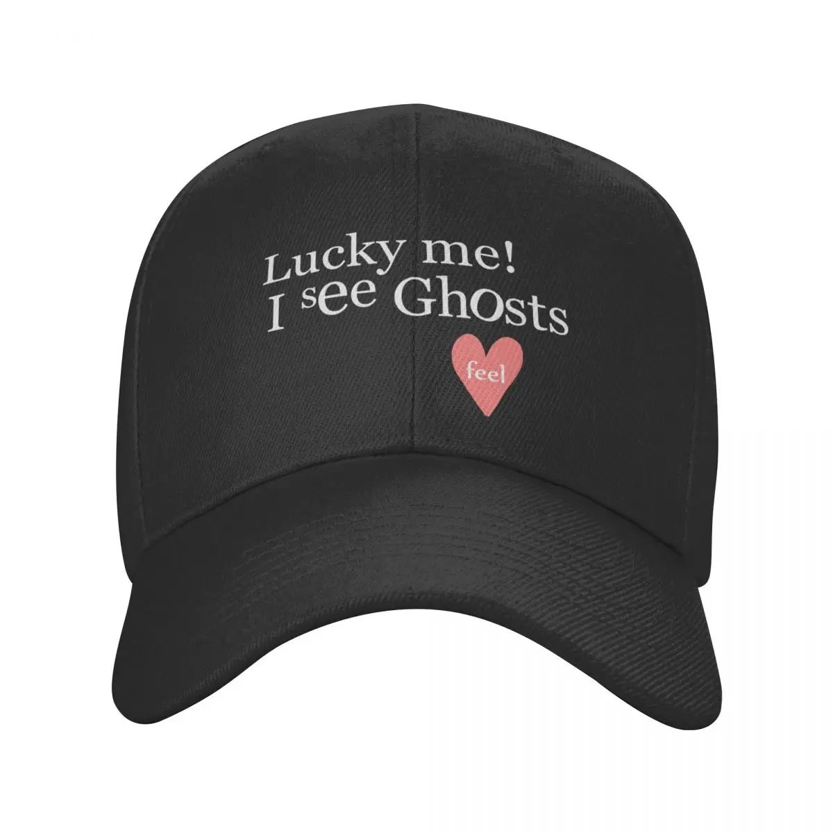 

Бейсболка Lucky Me I See Ghost для мужчин и женщин, Регулируемая Кепка для отца в западном стиле, летняя кепка, головной убор