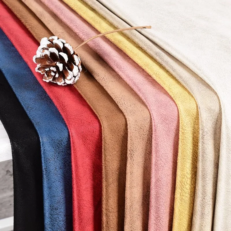 Мягкая замшевая ткань по метрам для обивки одежды чехла дивана наволочки штор