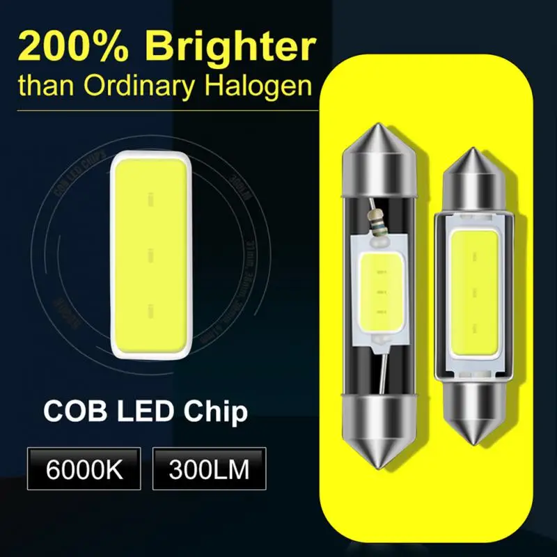 

1x CSP 1860 C5W светодиодсветодиодный лампа для автомобиля 31 мм 36 мм 39 мм 41 мм гирлянда светильник чтения автомобильный внутренний купол автомоби...