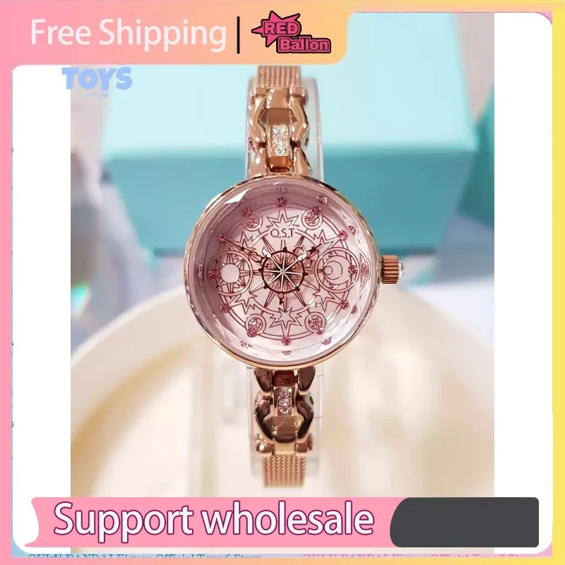 Фото Коллекционная фигурка-часы Cardcaptor Sakura Magic Wand Blind Box: Аниме-украшение для стола, подарок на день рождения для нее [В наличии] Коллекционируйте куколок №3