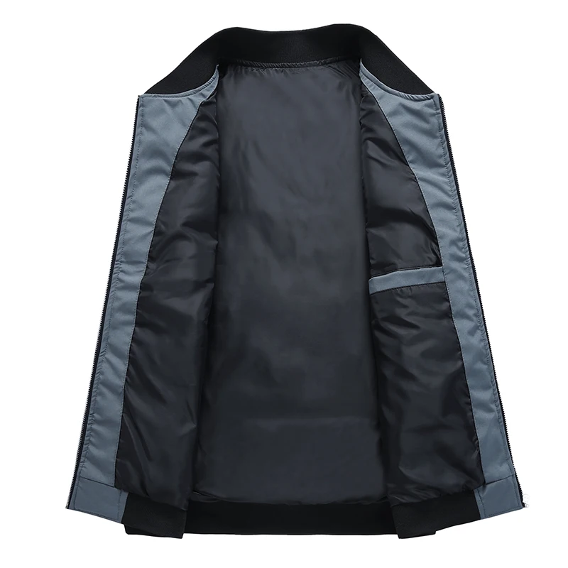 New Youth Trend Leisure Stand Collar Sports Down Vest Korean Version Winter Men'S Warm Fashion Shoulder Sleeveless Jacket