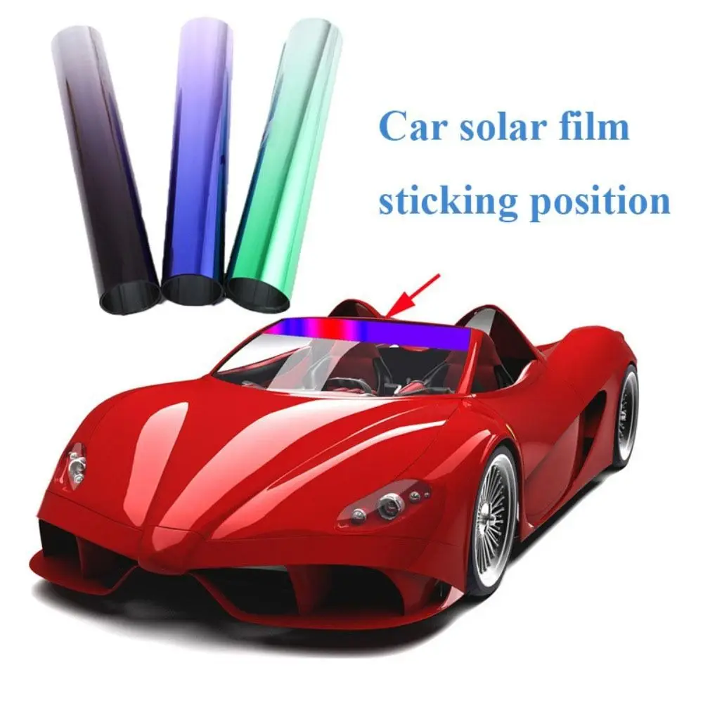 

Changing Film Solar Window Tint Film Sunshade Protector Car Sun Shade Sun Visor Tint Film Front Windshield Sun Film
