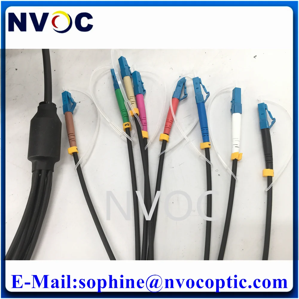 8C бронированный оптоволоконный кабель 4 5 мм LSZH 0 ТПУ волоконно-оптический