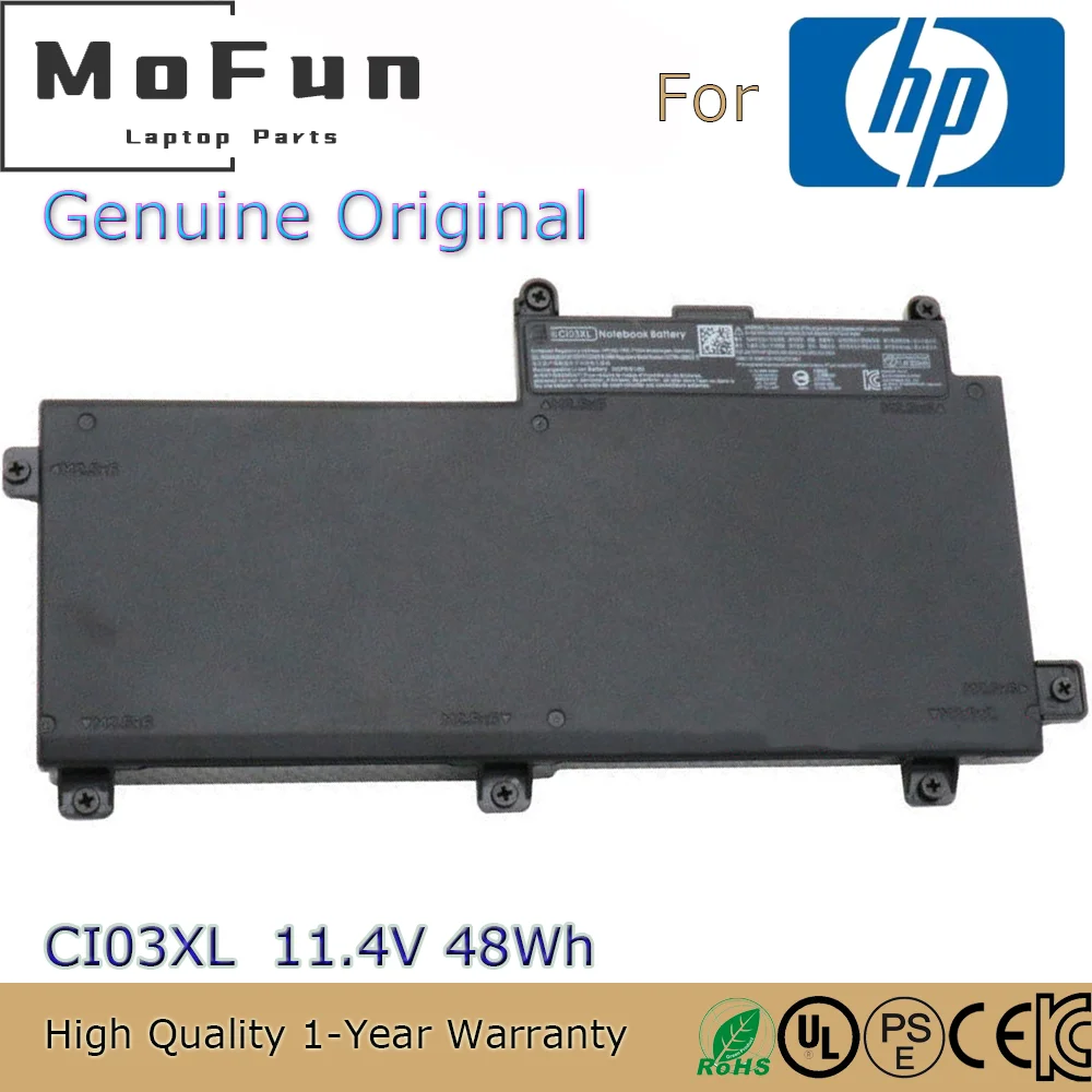 Совершенно новый оригинальный аккумулятор CI03XL для ноутбука HP ProBook 11 4 G2 640 645 650