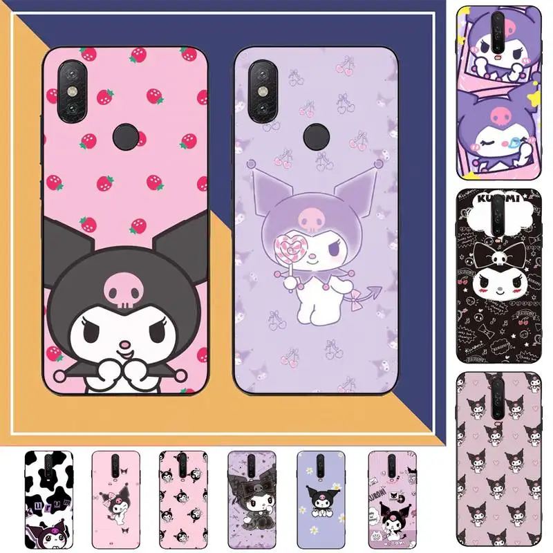 

BANDAI Kuromi Phone Case for Redmi Note 8 7 9 4 6 pro max T X 5A 3 10 lite pro