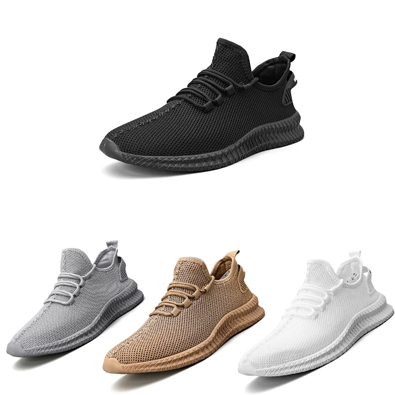 Hot Sale Light Running Shoes Comfortable Casual Men's Sneaker Breathable Non-slip Wear-resistant Outdoor Walking Men Sport Shoes