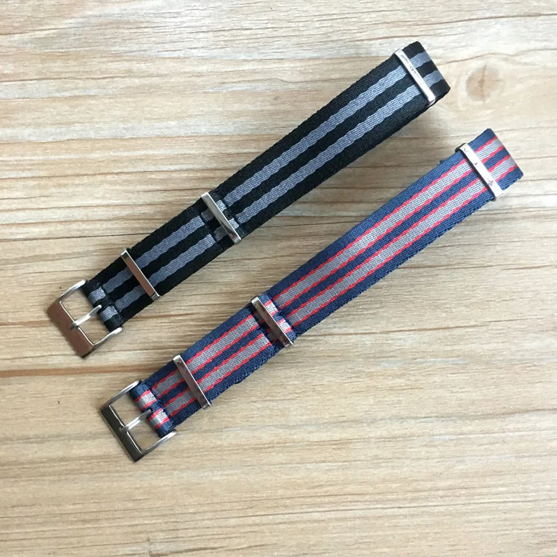 

Ремешок нейлоновый для часов Omega 007 Seamaster 300 Speedmaster 8900, 20 мм