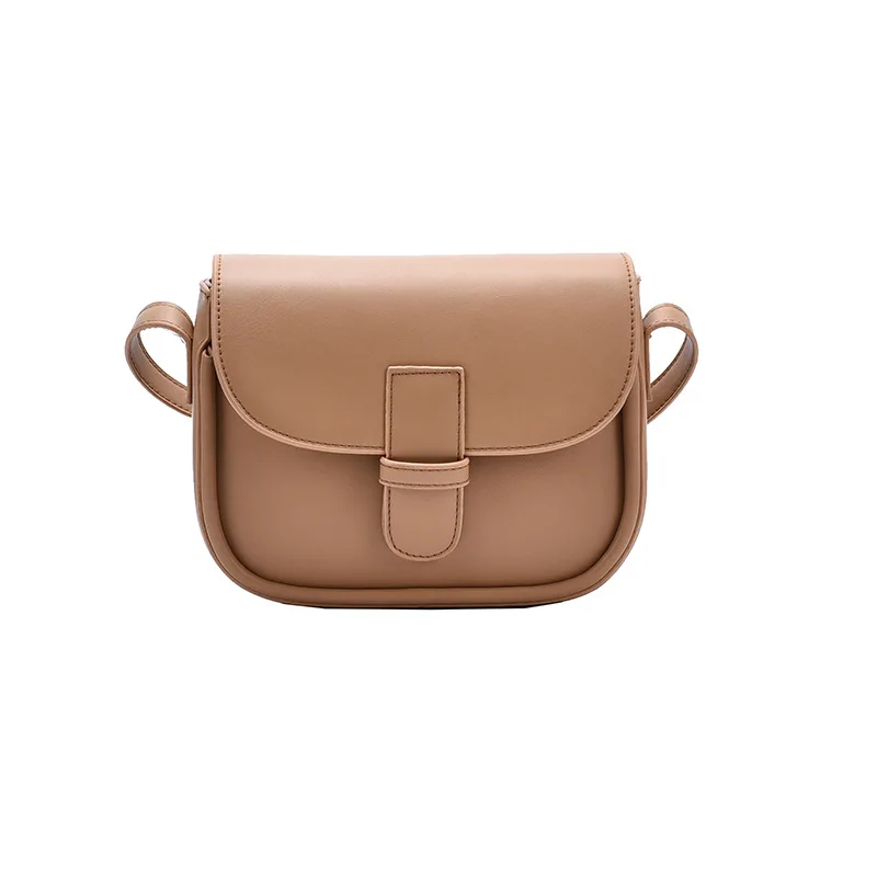 

High Quality 2020 New Women Messenger Bags Fashion Soft Saddle Crossbody Bag PU Leather Shoulder Bags For Ladies Bolsas Feminina