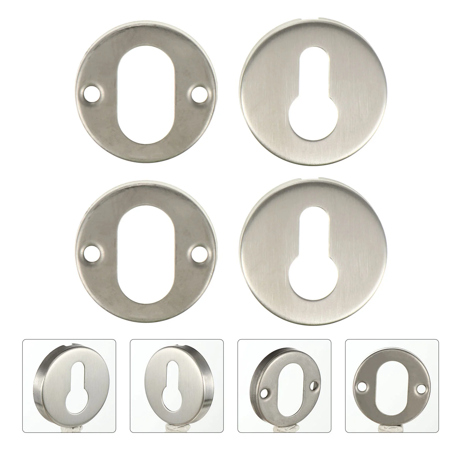 

2 Sets Door Keyhole Protector Work Desk Decor Dresser Keyhole Cover Drawer Dresser Lock Cylinder Cover Cupboard Door Protector