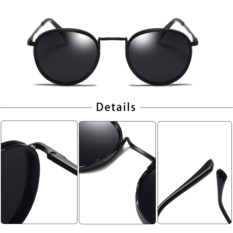 Солнечные очки CATERSIDE в стиле панк для мужчин и женщин поляризационные