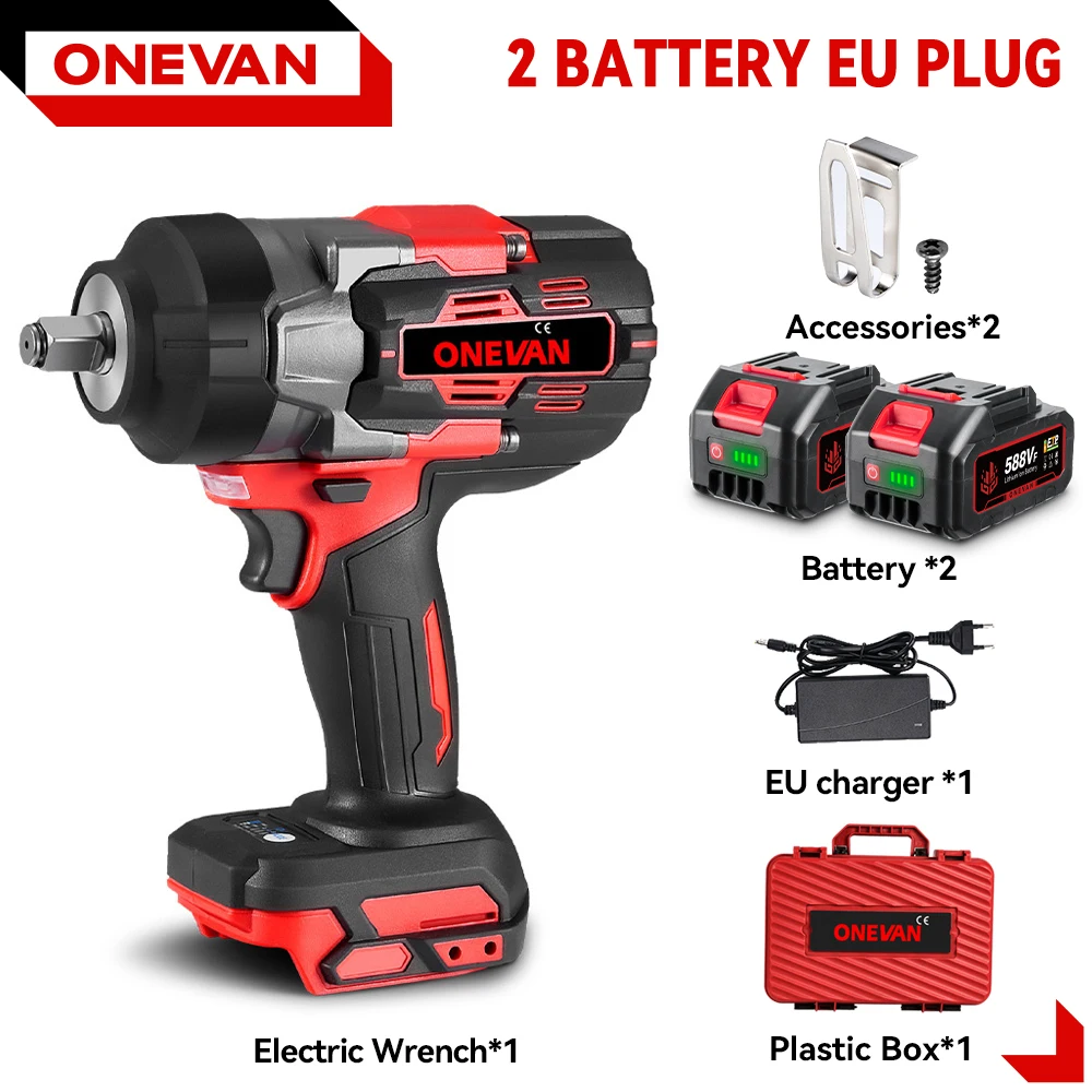 

ONEVAN Ударный гайковерт 1/2 дюйма 5 передач 2800N.M