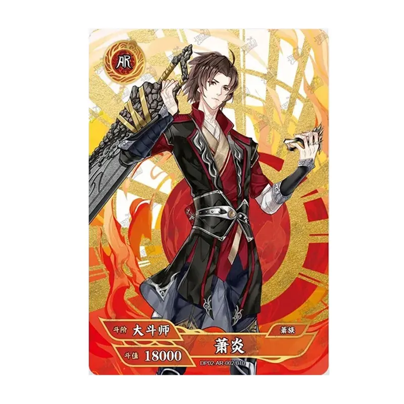 Фото Коллекционные карточки KAYOU Dou Po Cang Qiong Fights Break Sphere Series 2 AR/LR/UR/SSR/SHR/SR/R, полный набор, оригинальные аниме-карточки №1