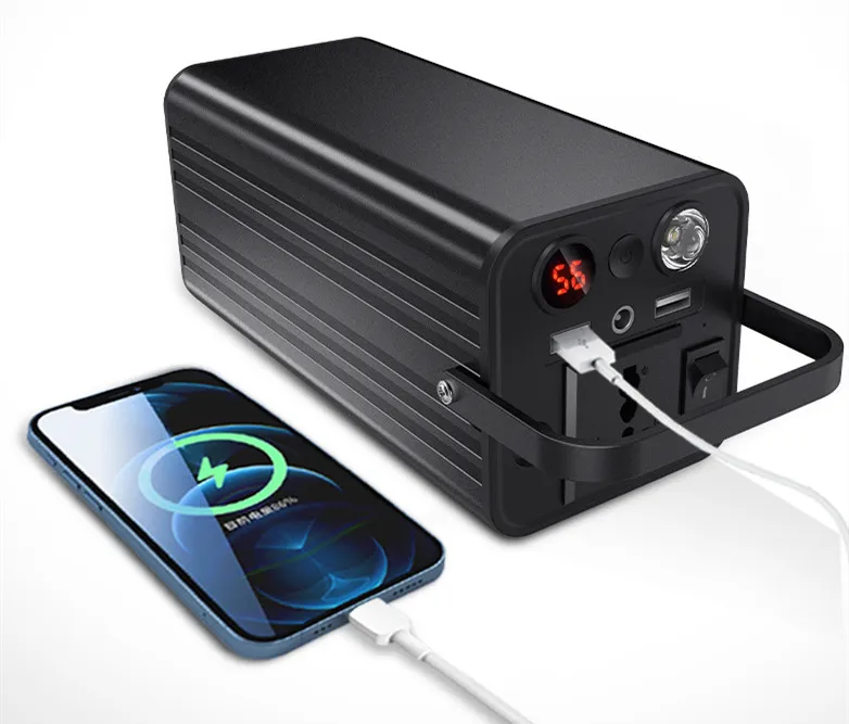 

Ups 500wh Portable Power Bank Ac Dc 72000mah Usb Power Station Power Packs For Travel Laptop Car Jump